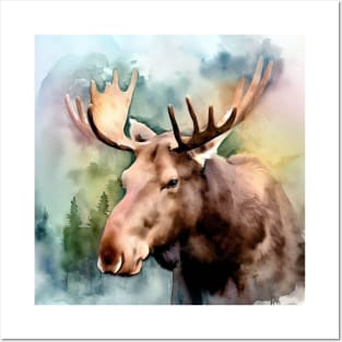 Moose. Posters and Art